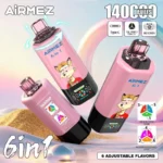Airmez FOX 140000 Puffs 6 IN 1 – 140 000 pyknięć i 6 smaków w jednym e-papierosie - obrazek 3