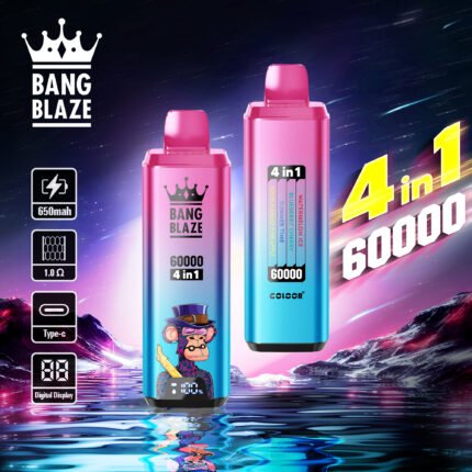 Bang Blaze 60000 Puffs – Ultimate 4-in-1 Jednorazowy Vape | VapoMistrz