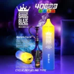 Bang Blaze Shisha 40000 Puffs – Niezrównana moc i smak w jednym urządzeniu - obrazek 9