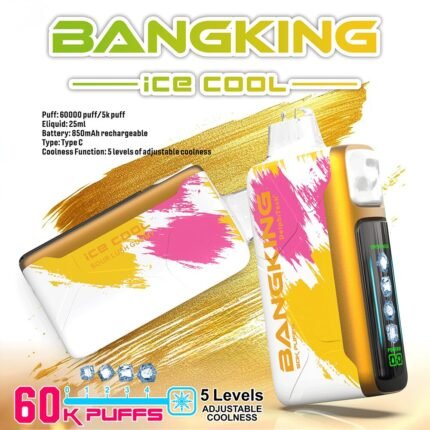 Bang King Ice Cool 60K – 60 000 Zaciągnięć Lodu | VapoMistrz