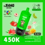 Bang Leader 450K zaciągnięć – 15 w 1 ładowalny jednorazowy vape z regulowanym chłodzeniem i inteligentnym wyświetlaczem – Hurt - obrazek 3