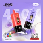 Bang Leader 450K zaciągnięć – 15 w 1 ładowalny jednorazowy vape z regulowanym chłodzeniem i inteligentnym wyświetlaczem – Hurt