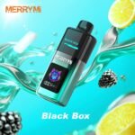 Merry Mi Mecha Pro 35000 Puffs – jednorazowy e-papieros ze Smart Display - smak Black Box