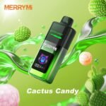 Merry Mi Mecha Pro 35000 Puffs – jednorazowy e-papieros ze Smart Display - smak Cactus Candys