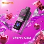 Merry Mi Mecha Pro 35000 Puffs – jednorazowy e-papieros ze Smart Display - smak Cherry Cola