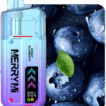 Merry Mi Mecha X 36000 Puffs – jednorazowy vape 36K z Turbo Mode - smak Crazy Blueberry
