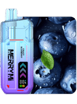 Merry Mi Mecha X 36000 Puffs – jednorazowy vape 36K z Turbo Mode - smak Crazy Blueberry