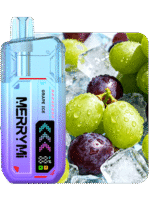 Merry Mi Mecha X 36000 Puffs – jednorazowy vape 36K z Turbo Mode - smak Grape Ice