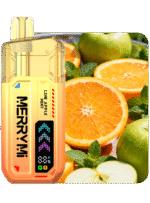 Merry Mi Mecha X 36000 Puffs – jednorazowy vape 36K z Turbo Mode - smak Lime Apple Mint