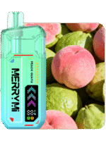 Merry Mi Mecha X 36000 Puffs – jednorazowy vape 36K z Turbo Mode - smak Peach Guava