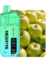 Merry Mi Mecha X 36000 Puffs – jednorazowy vape 36K z Turbo Mode - smak SOUR APPLE