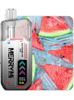 Merry Mi Mecha X 36000 Puffs – jednorazowy vape 36K z Turbo Mode - smak Watermelon Ice