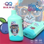 QQ Bang 50000 Puffs - jednorazowy e-papieros Dual Mesh z USB-C - wariant QQ BANG 50000 Puffs Blueberry Raspberry