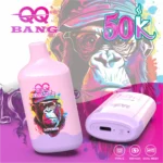 QQ Bang 50000 Puffs - jednorazowy e-papieros Dual Mesh z USB-C - wariant QQ BANG 50000 Puffs Love66