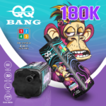 QQ Bang 180K Puffs - jednorazowy vape 4 w 1 z LCD Display - wariant VapePurchase qq bang 180000 180k puffs blackcurrant love 66 blueberry blackberry strawberry strawberry mango