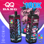 QQ Bang 180K Puffs - jednorazowy vape 4 w 1 z LCD Display - wariant VapePurchase qq bang 180000 180k puffs blueberry watermelon cherry ice kiwi passionfruit guava black dragon ice