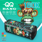 QQ Bang 180K Puffs - jednorazowy vape 4 w 1 z LCD Display - wariant VapePurchase qq bang 180000 180k puffs pineapple coconut strawberry ice blueberry mint green apple kiwi