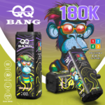 QQ Bang 180K Puffs - jednorazowy vape 4 w 1 z LCD Display - wariant VapePurchase qq bang 180000 180k puffs strawberry kiwi apple grape triple melon lemon lime
