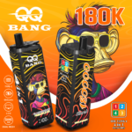 QQ Bang 180K Puffs - jednorazowy vape 4 w 1 z LCD Display - wariant VapePurchase qq bang 180000 180k puffs triple mango blueberry ice blackcurrant pineapple ice peach pear ice