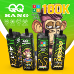 QQ Bang 180K Puffs - jednorazowy vape 4 w 1 z LCD Display - wariant VapePurchase qq bang 180000 180k puffs tropical fruit peach ice skittles strawberry watermelon